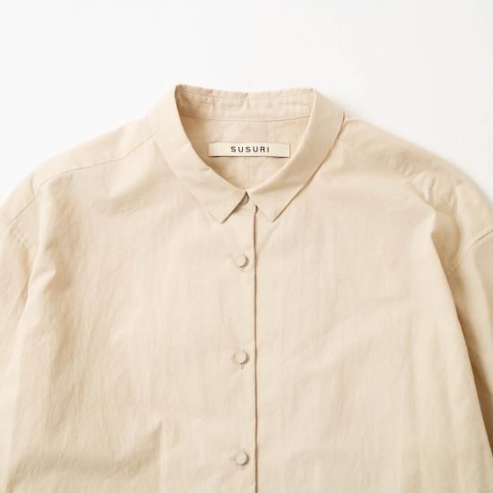 SUSURI ススリ 「ボタニストシャツ 22-353」 - WEEKENDER SHOP ANDEL SUSURI ススリ 「ボタニストシャツ 22-353」 - WEEKENDER SHOP ANDEL