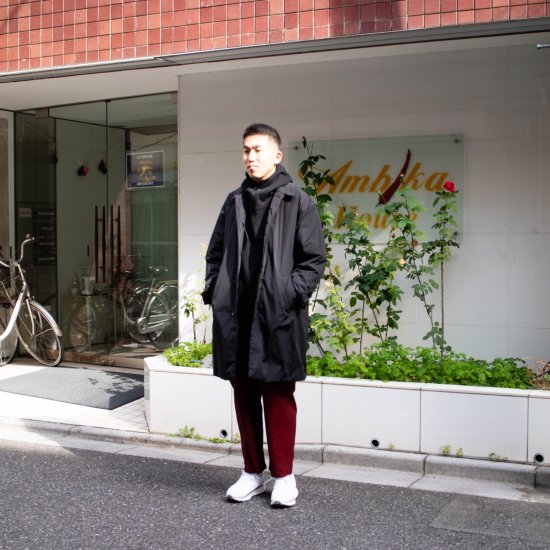 comm.arch. コム・アーチ 「Padded Soutien Collar Coat