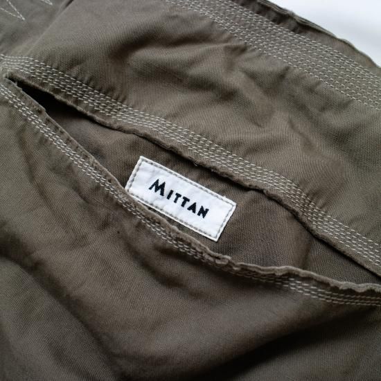 MITTAN ミッタン 「綿麻ウェザーレイヤードバッグ 大 BA-19