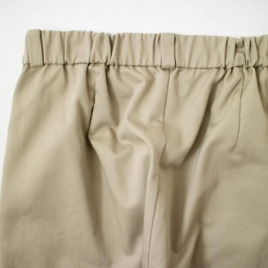 ŠP（エシュペー） 「CHINO CLOTH DOUBLE TUCK TAPERED
