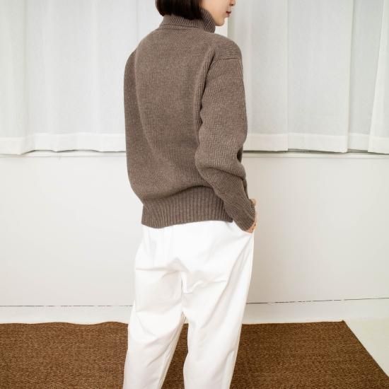 ŠP（エシュペー） 「CHINO CLOTH DOUBLE TUCK TAPERED
