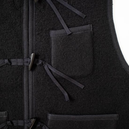 ASEEDONCLOUD アシードンクラウド 「Kigansai fleece vest