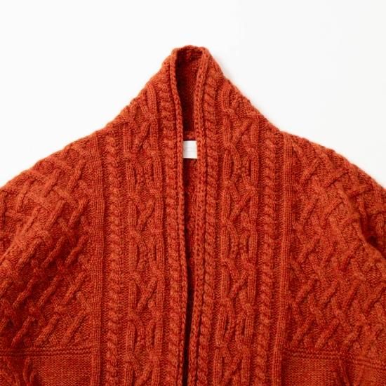 ASEEDONCLOUD アシードンクラウド 「Cable big Cardigan