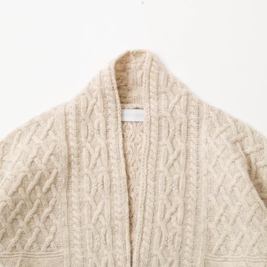 ASEEDONCLOUD アシードンクラウド 「Cable big Cardigan