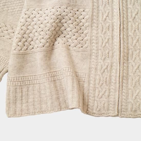 ASEEDONCLOUD アシードンクラウド 「Cable big Cardigan