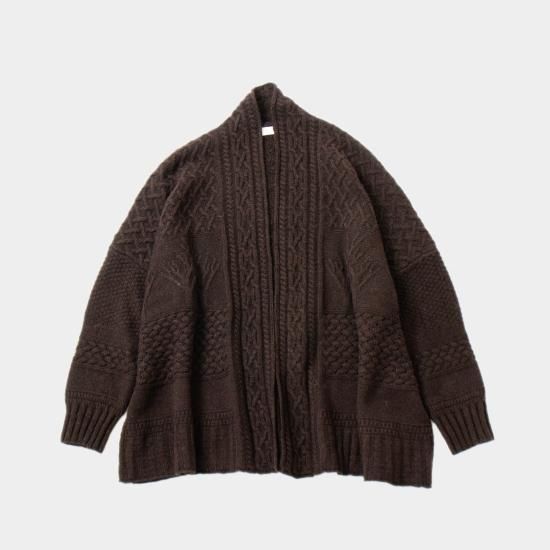 2024年激安 ASEEDONCLOUD Cardigan big 「Cable アシードンクラウド トップス