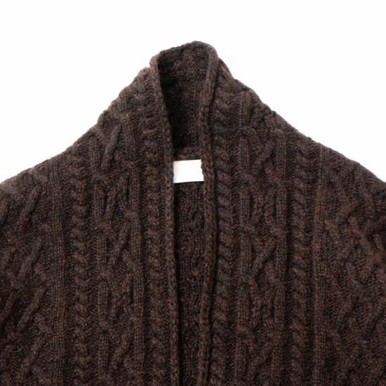 ASEEDONCLOUD アシードンクラウド 「Cable big Cardigan