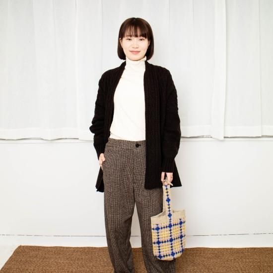 ASEEDONCLOUD アシードンクラウド 「Cable big Cardigan