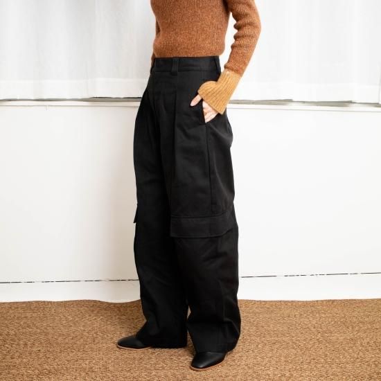THE HINOKI (ザ ヒノキ) 「ORGANIC COTTON CHINO 1TUCK UTILITY THE HINOKI (ザ ヒノキ) 「ORGANIC COTTON CHINO 1TUCK UTILITY