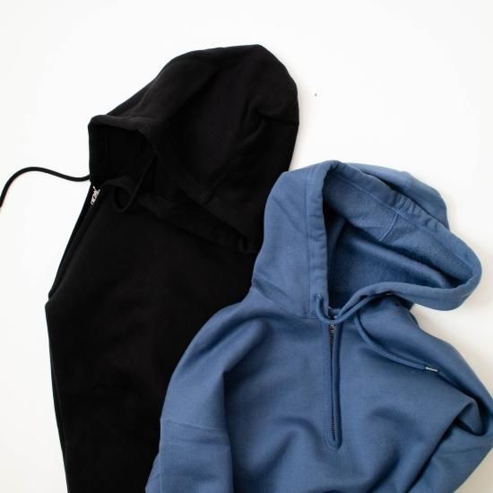 THE HINOKI (ザ ヒノキ) 「ORGANIC COTTON HALF ZIP SWEAT