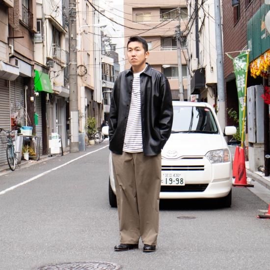 Cale カル 「ラムレザーシャツ 」 - WEEKENDER SHOP