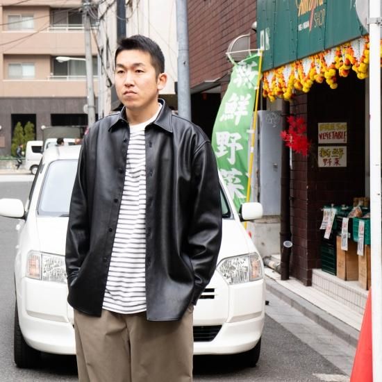 Cale カル 「ラムレザーシャツ 」 - WEEKENDER SHOP Cale カル 「ラムレザーシャツ 」 - WEEKENDER SHOP