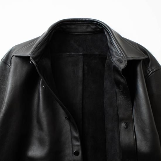 Cale カル 「ラムレザーシャツ 」 - WEEKENDER SHOP