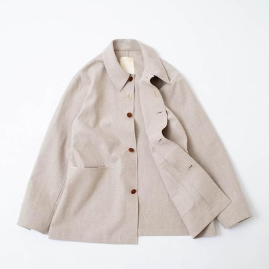 KIMURA キムラ 「Belgian Linen・Egyptian Cotton Jacket」－WEEKENDER