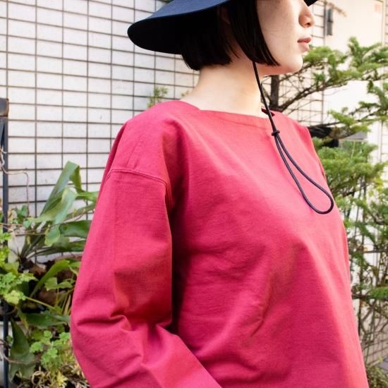 レディースロンT　COMM.ARCH.  コム・アーチ　  OG COTTON SQUARE NECK TEE 　オーガニックコットン　スクエアネックT COMM.ARCH. コム・アーチ OG COTTON SQUARE NECK TEE