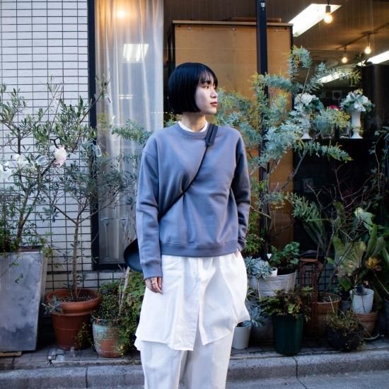 コムアーチ　パーカー　come.arch. comm.arch（コムアーチ）/ 麻60％綿40％ スウェット素材 【着用