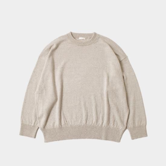 comm.arch. コム・アーチ「Linen Silk High Gause P/O