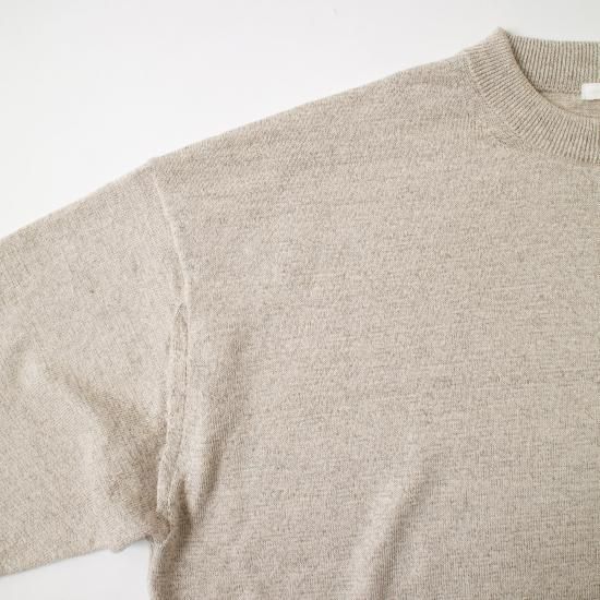 comm.arch. コム・アーチ「Linen Silk High Gause P/O