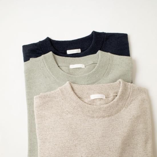 売上実績NO.1 comm.arch. コム・アーチ「Linen P/O Gause High Silk トップス