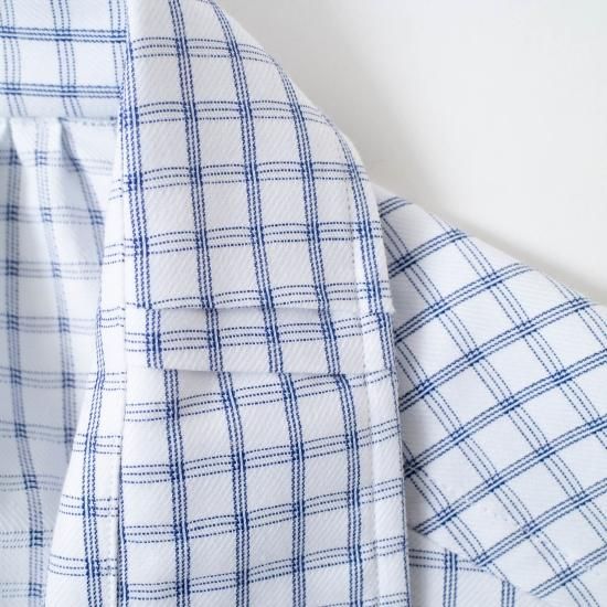 MANAVE Tuck Collar Shirts チェック S MANAVE Tuck Collar Shirt ”CHECK”［チェック］ - Maiden Voyage
