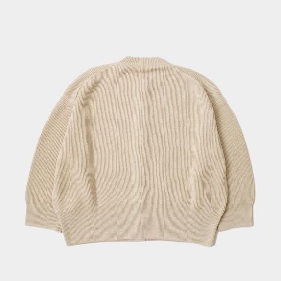 comm.arch. コム・アーチ「Hand Framed Crew Neck C/D comm.arch. コム・アーチ「Hand Framed Crew Neck C/D