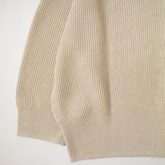 comm.arch. コム・アーチ「Hand Framed Crew Neck C/D