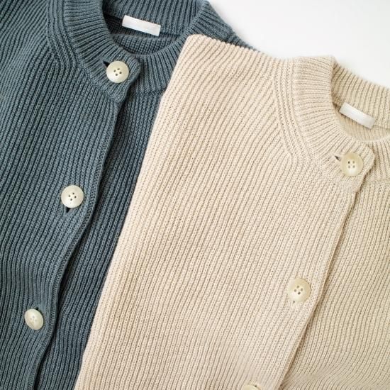 comm.arch. コム・アーチ「Hand Framed Crew Neck C/D