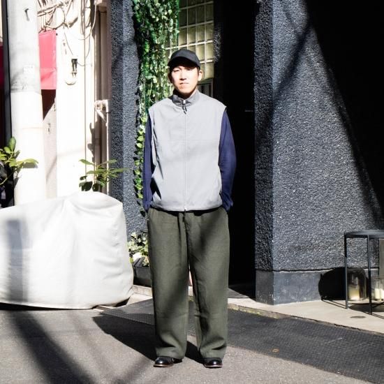 MITTAN　麻絹セーター 橙 Size2 MITTAN ミッタン 「麻絹セーター KN-24」－WEEKENDER SHOP