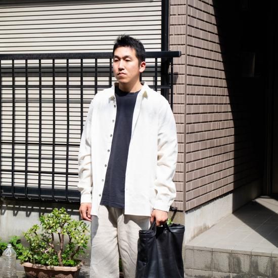MITTAN ミッタン 「毛亜麻格子シャツ SH-87」-WEEKENDER SHOP MITTAN ミッタン 「毛亜麻格子シャツ SH-87」-WEEKENDER SHOP
