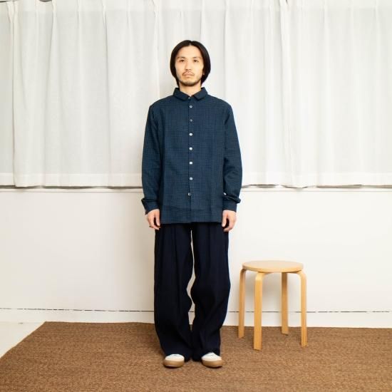 MITTAN ミッタン 「強撚大麻綿ロングパンツ PT-75」-WEEKENDER SHOP MITTAN ミッタン 「強撚大麻綿ロングパンツ PT-75」-WEEKENDER SHOP