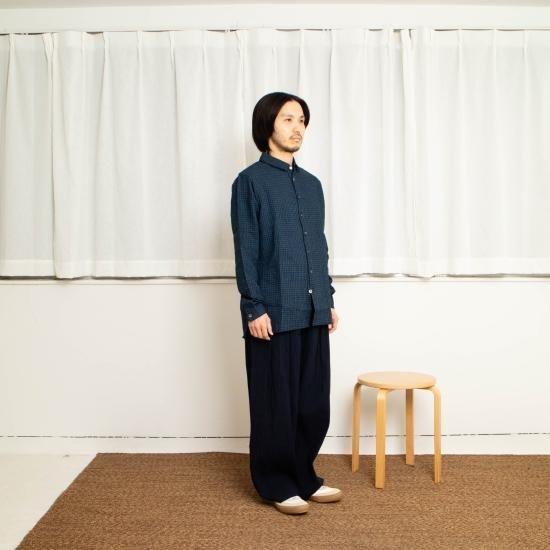 MITTAN ミッタン 「強撚大麻綿ロングパンツ PT-75」-WEEKENDER SHOP MITTAN ミッタン 「強撚大麻綿ロングパンツ PT-75」-WEEKENDER SHOP
