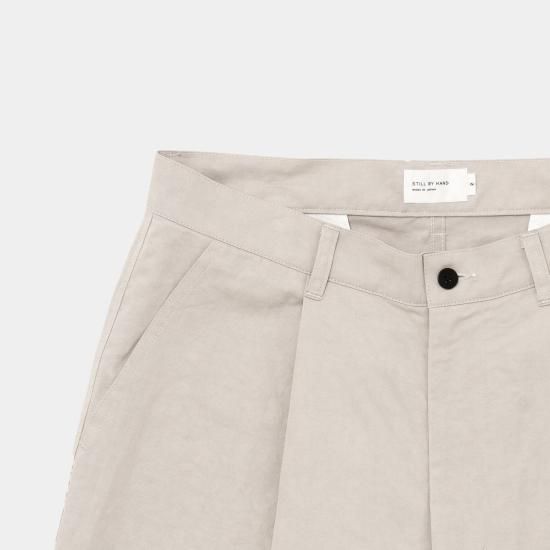 STILL BY HAND スティルバイハンド 「コットン・リネンツイル STILL BY HAND スティルバイハンド 「コットン・リネンツイル