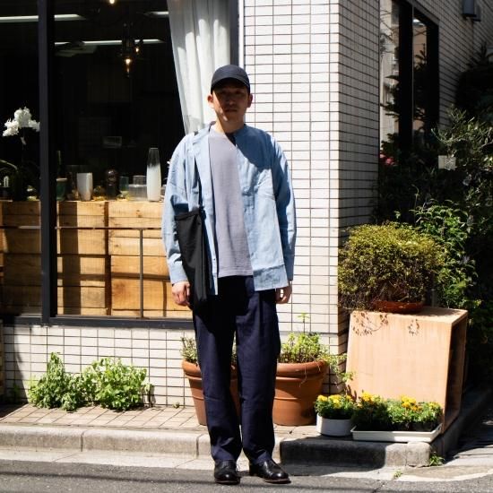 comm.arch. コム・アーチ 「Linen Cotton Chambray B.D Shirt