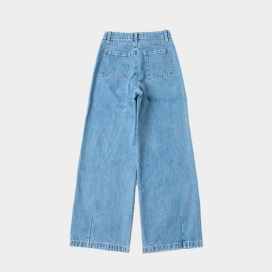 KLOKE クローク ILK ZIP DENIM PANT XS デニム ブルー