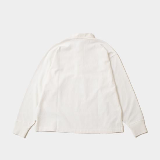 YLEVE(イレーヴ)「PIGMENT DYE OPEN END COTTON RUGGER P/O YLEVE(イレーヴ)「PIGMENT DYE OPEN END COTTON RUGGER P/O
