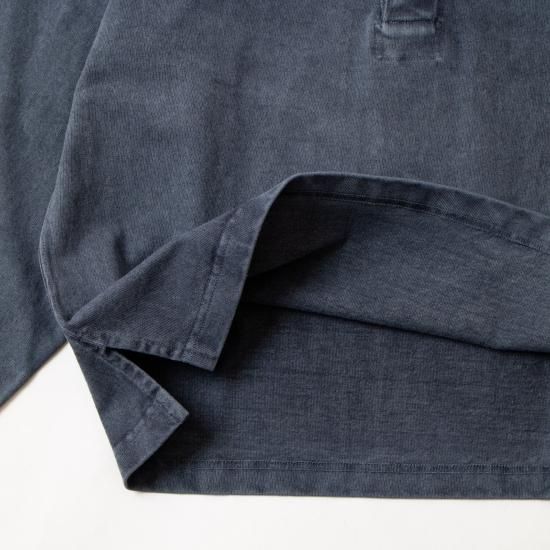 YLEVE(イレーヴ)「PIGMENT DYE OPEN END COTTON RUGGER P/O YLEVE(イレーヴ)「PIGMENT DYE OPEN END COTTON RUGGER P/O