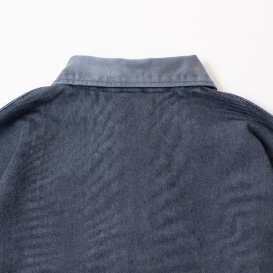 YLEVE(イレーヴ)「PIGMENT DYE OPEN END COTTON RUGGER P/O YLEVE(イレーヴ)「PIGMENT DYE OPEN END COTTON RUGGER P/O