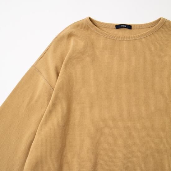 YLEVE（イレーヴ）「CTN RIB P/O BIG」 - WEEKENDER SHOP ANDEL
