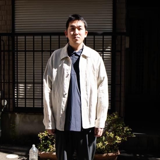 STILL BY HAND スティルバイハンド 「コットン素材 1ボタンプル