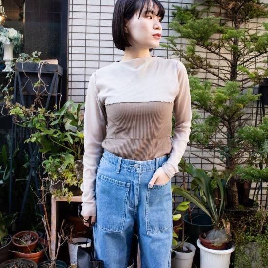 明日まで　美品 Jens イェンス ウール スキッパーブラウス プルオーバー 明日まで 美品 Jens イェンス ウール スキッパーブラウス プル