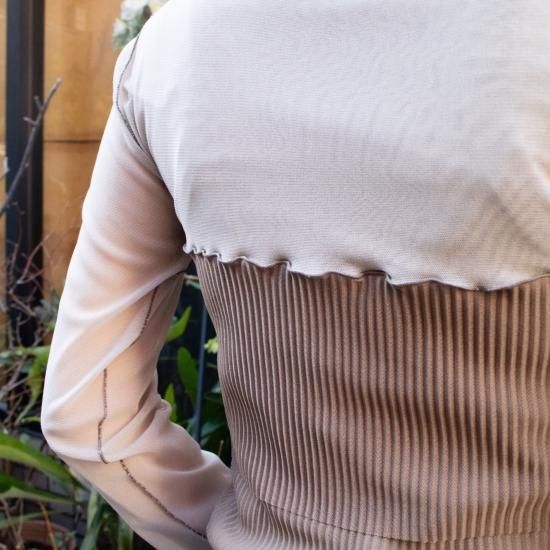 明日まで 美品 Jens イェンス ウール スキッパーブラウス プルオーバー