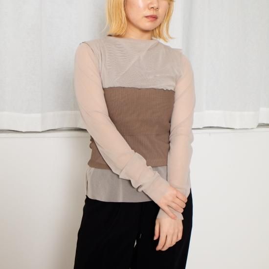 明日まで 美品 Jens イェンス ウール スキッパーブラウス プルオーバー