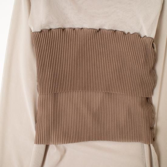 明日まで 美品 Jens イェンス ウール スキッパーブラウス プルオーバー