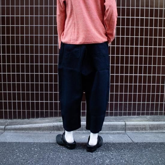 MITTAN ミッタン「綾織大麻パンツ 2 PT-84」-WEEKENDER SHOP MITTAN ミッタン「綾織大麻パンツ 2 PT-84」-WEEKENDER SHOP