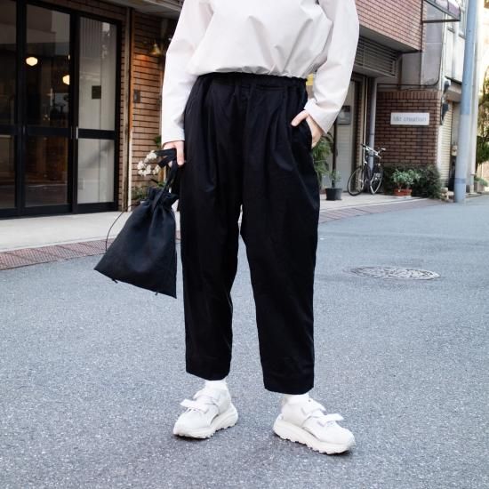 DDUD テーパードパンツ 95 Black サイズ4 DDUD テーパードパンツ 95 Black サイズ4