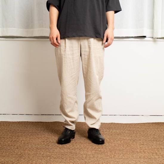 comm.arch. コム・アーチ 「KOMETSUNAGI Stripe Pants