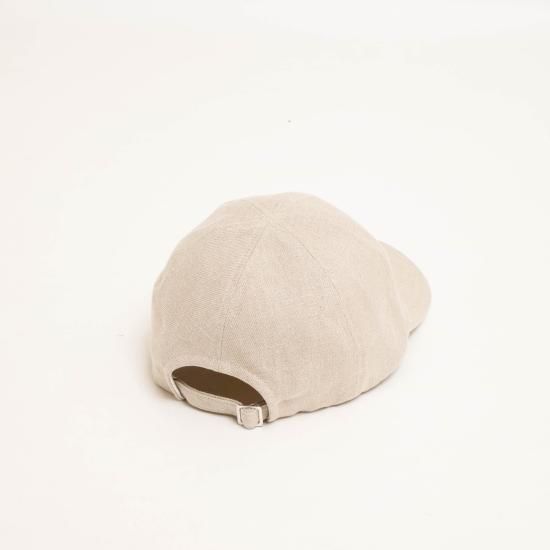 MATURE HA._MIL（マチュア―ハ ミル）「Linen Trainer Cap