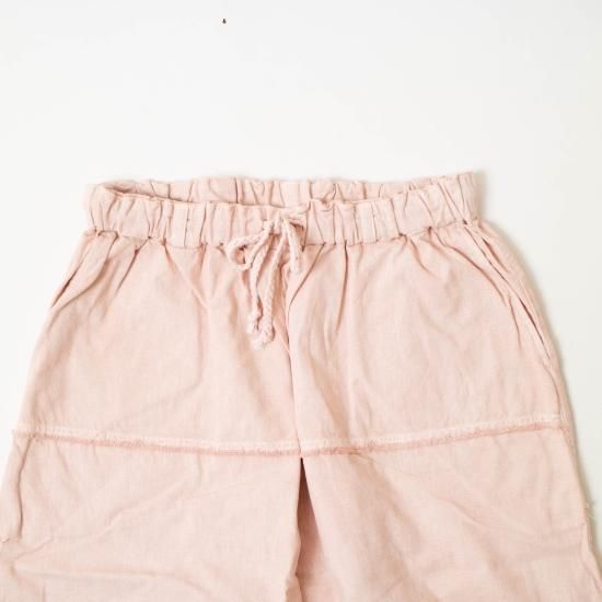 mittan ミッタン 竹パンツ 胡桃染め サイズ2 MITTAN ミッタン 「竹パンツ 」－WEEKENDER SHOP