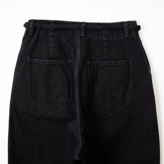 JöICEADDED ジョイスアディッド 「Round wide denim Trousers