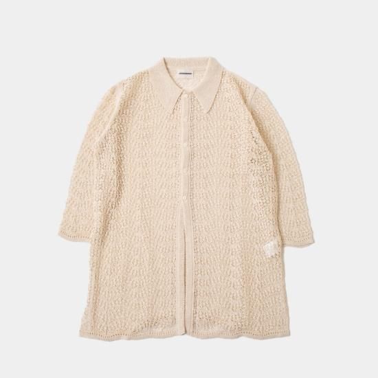 JöICEADDED ジョイスアディッド 「Lace Knitted Shirt JöICEADDED ジョイスアディッド 「Lace Knitted Shirt